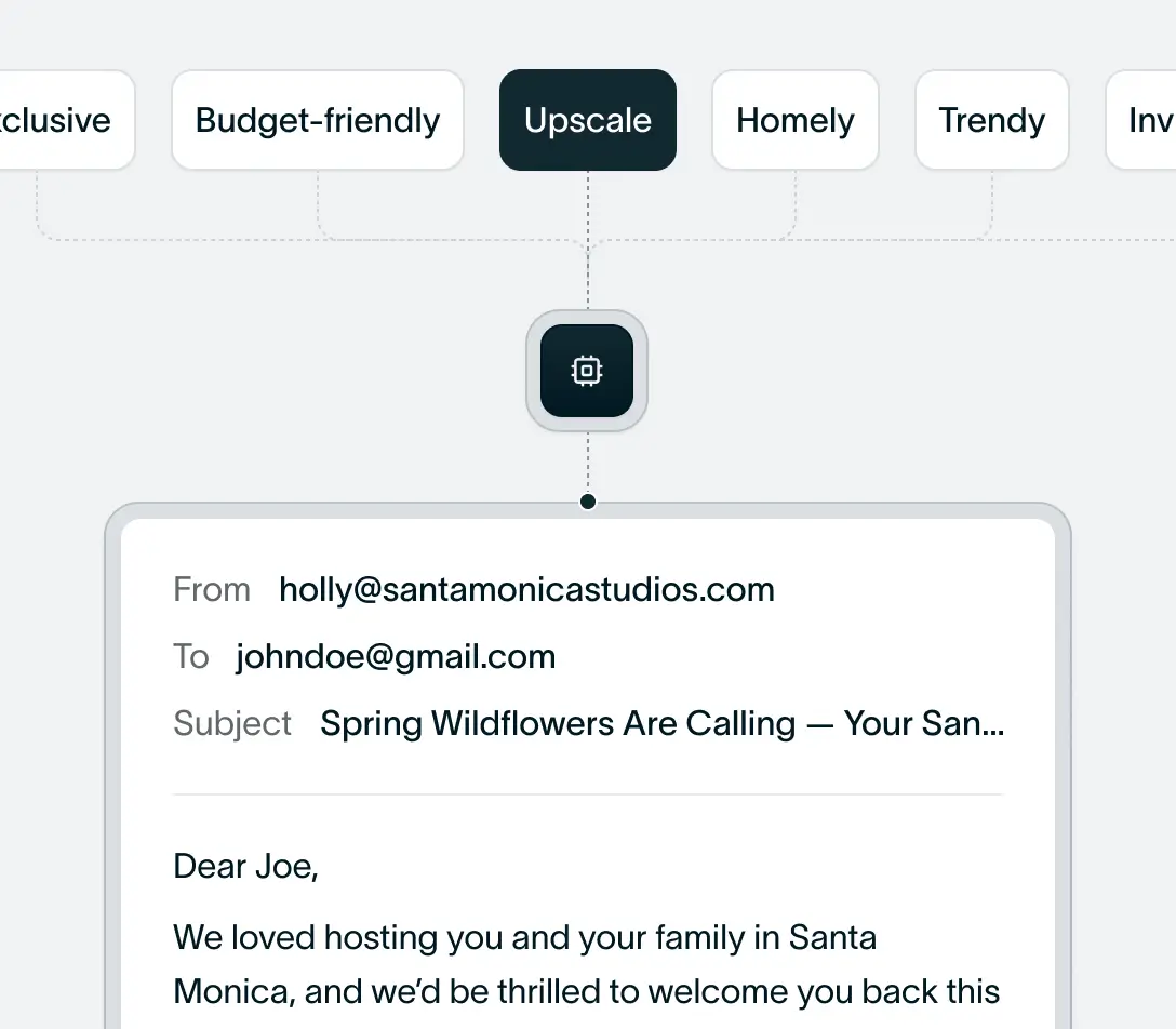 Matches your brand voice